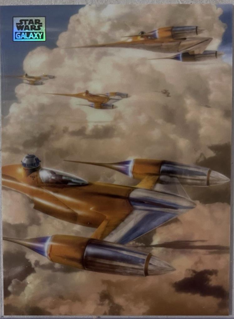 2025 Topps Galaxy Chrome N-1 Starfighters [LogoFractor] #79 card
