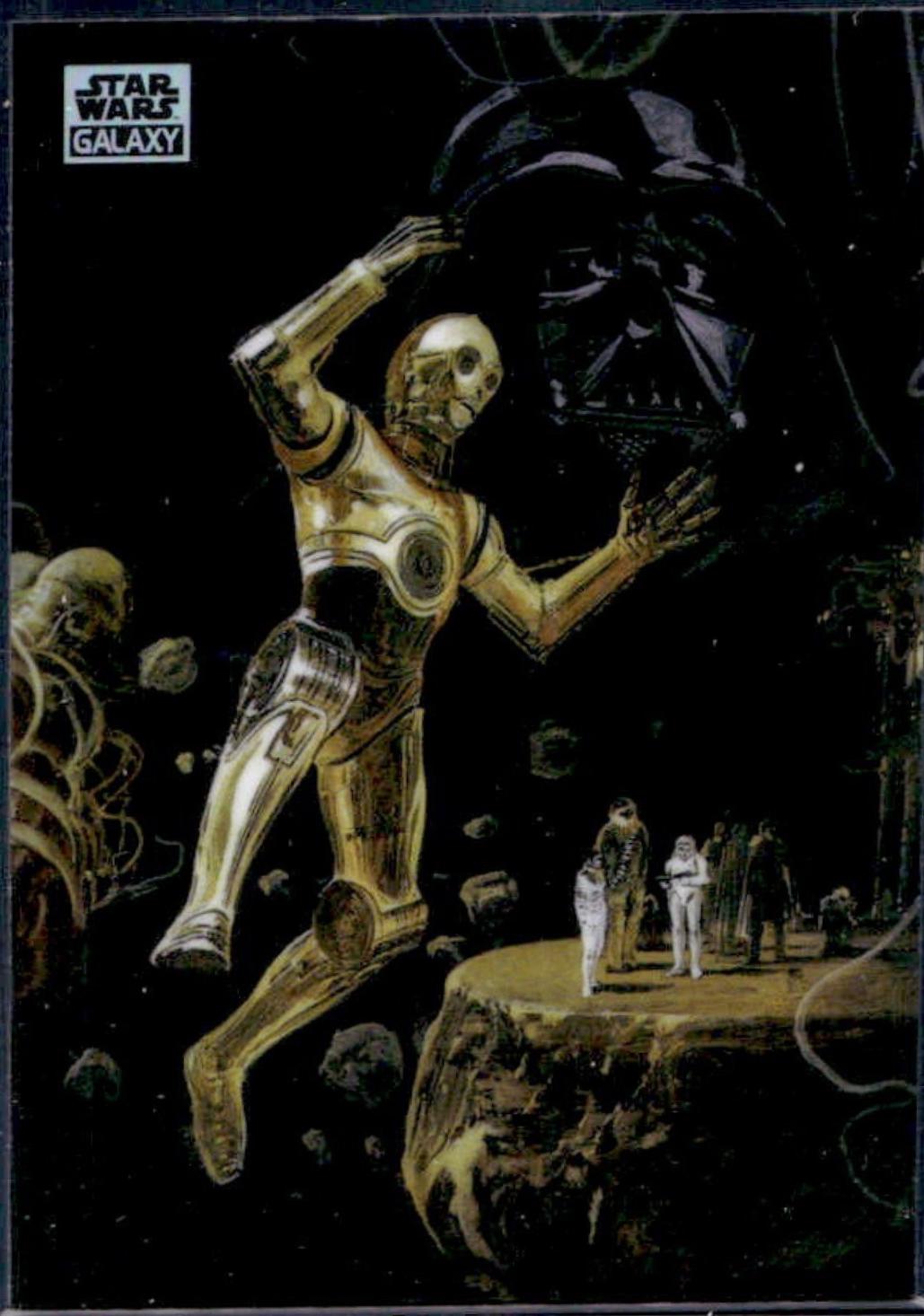 2025 Topps Galaxy Chrome Protocol Droid [Refractor] #10 card