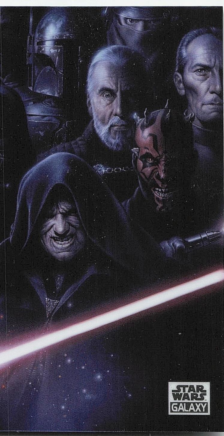 2025 Topps Galaxy Chrome Shadow of Evil #95 card