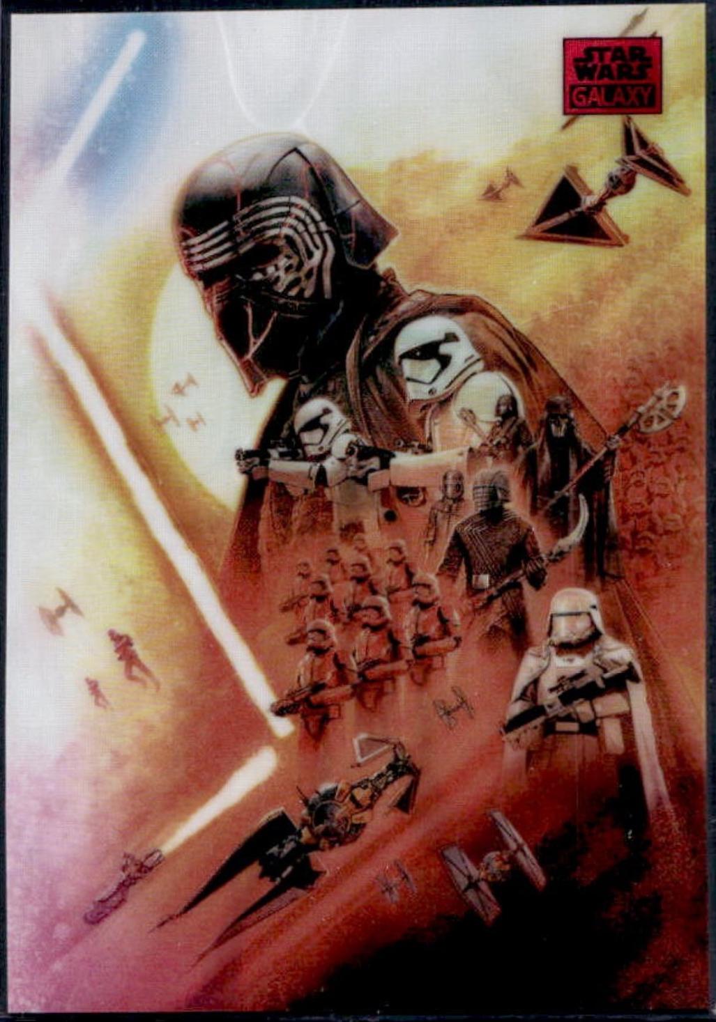 2025 Topps Galaxy Chrome The First Order [Magenta Lava Refractor] #27 card