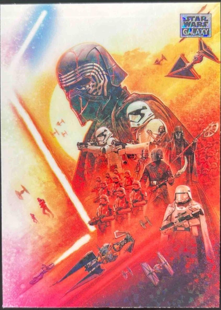 2025 Topps Galaxy Chrome The First Order [Mini-Diamond Refractor] #27 card