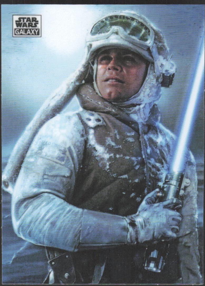2025 Topps Galaxy Chrome The Life of Luke Skywalker #84 card