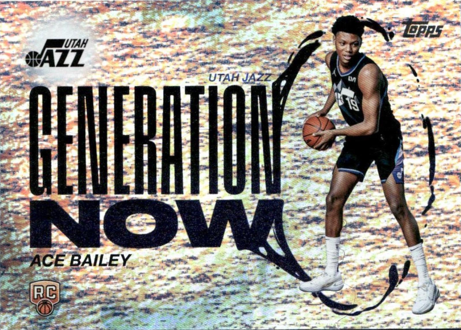 2025 Topps Generation Now Ace Bailey [Holo Foil] #GN-5 card