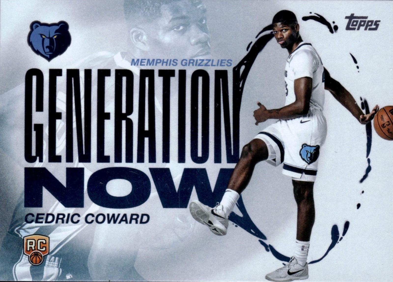 2025 Topps Generation Now Cedric Coward #GN-11 card