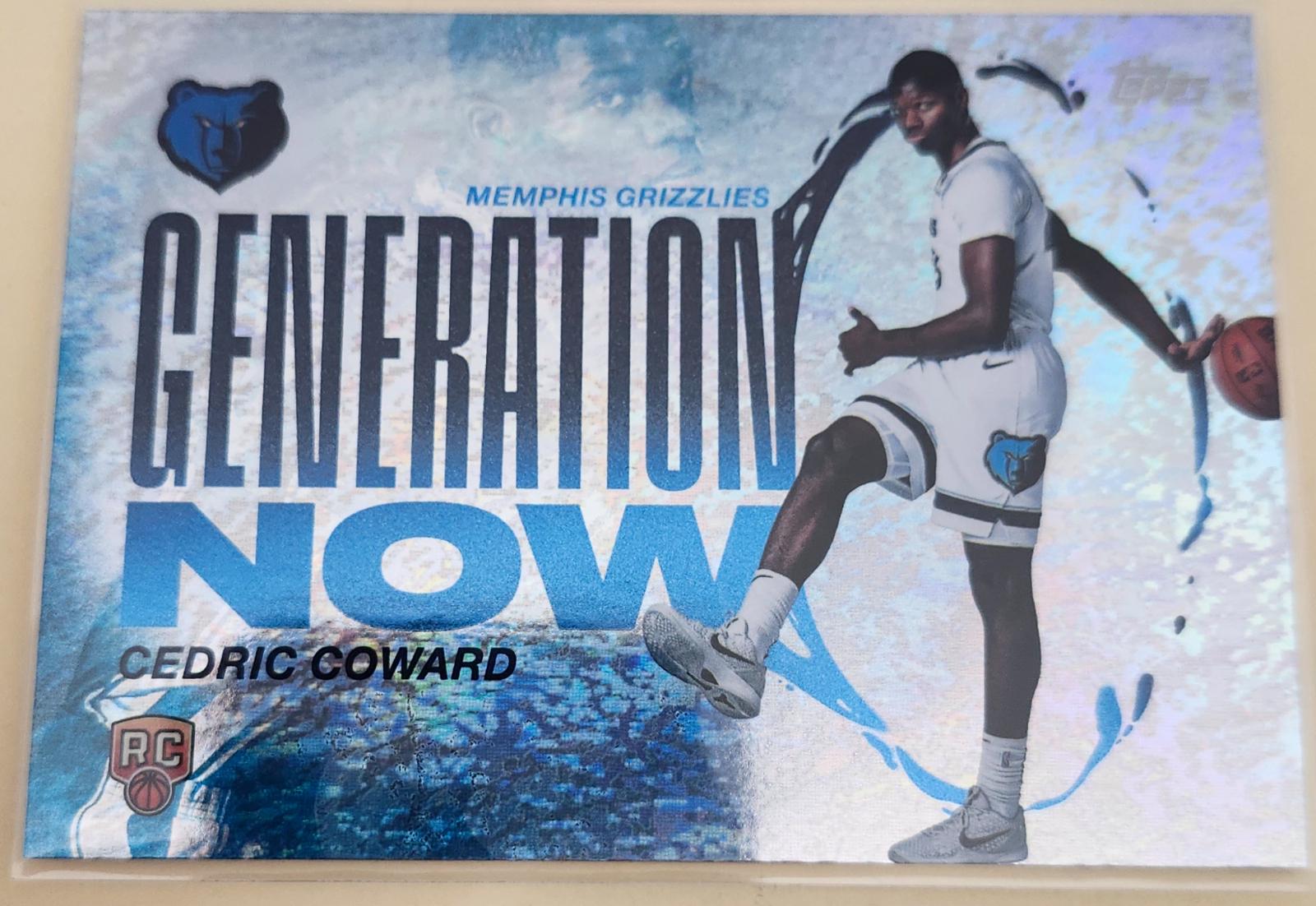 2025 Topps Generation Now Cedric Coward [Holo Foil] #GN-11 card