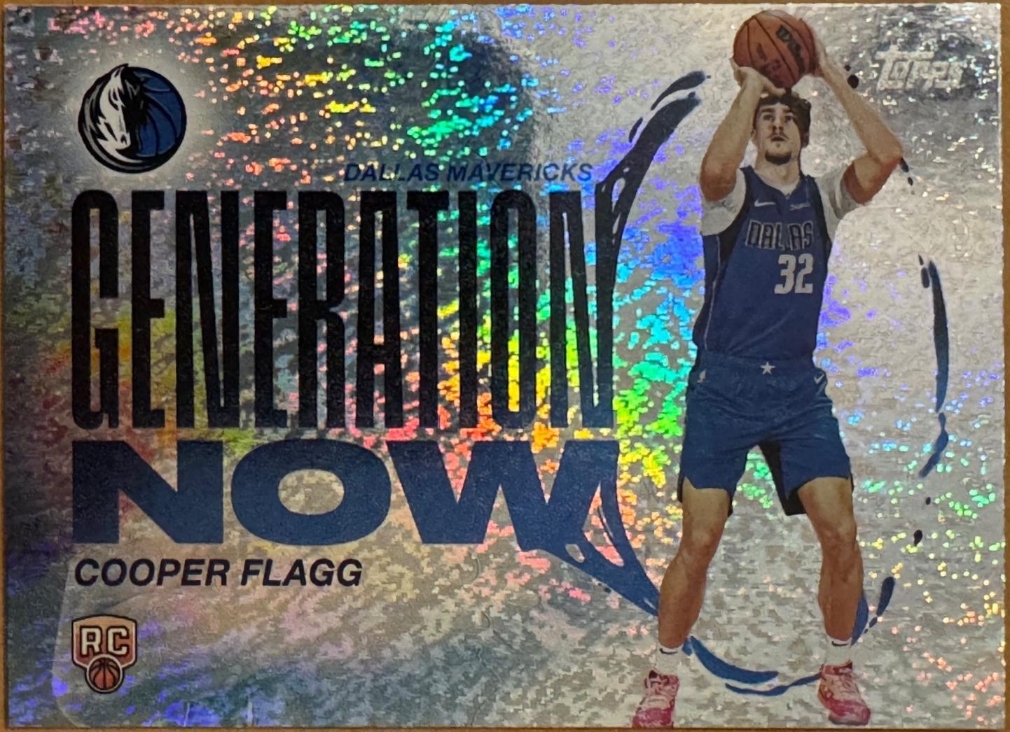 2025 Topps Generation Now Cooper Flagg [Holo Foil] #GN-1 card