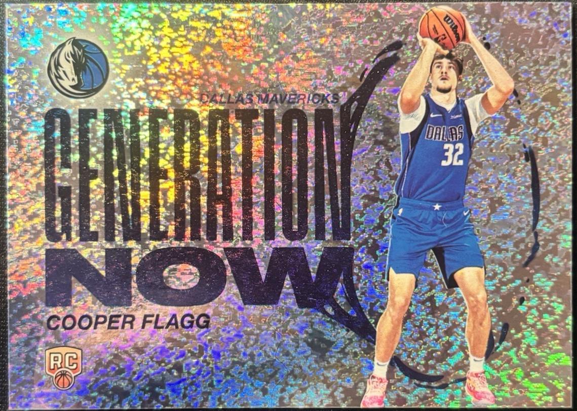 2025 Topps Generation Now Cooper Flagg [Holo Platinum Foil] #GN-1 card