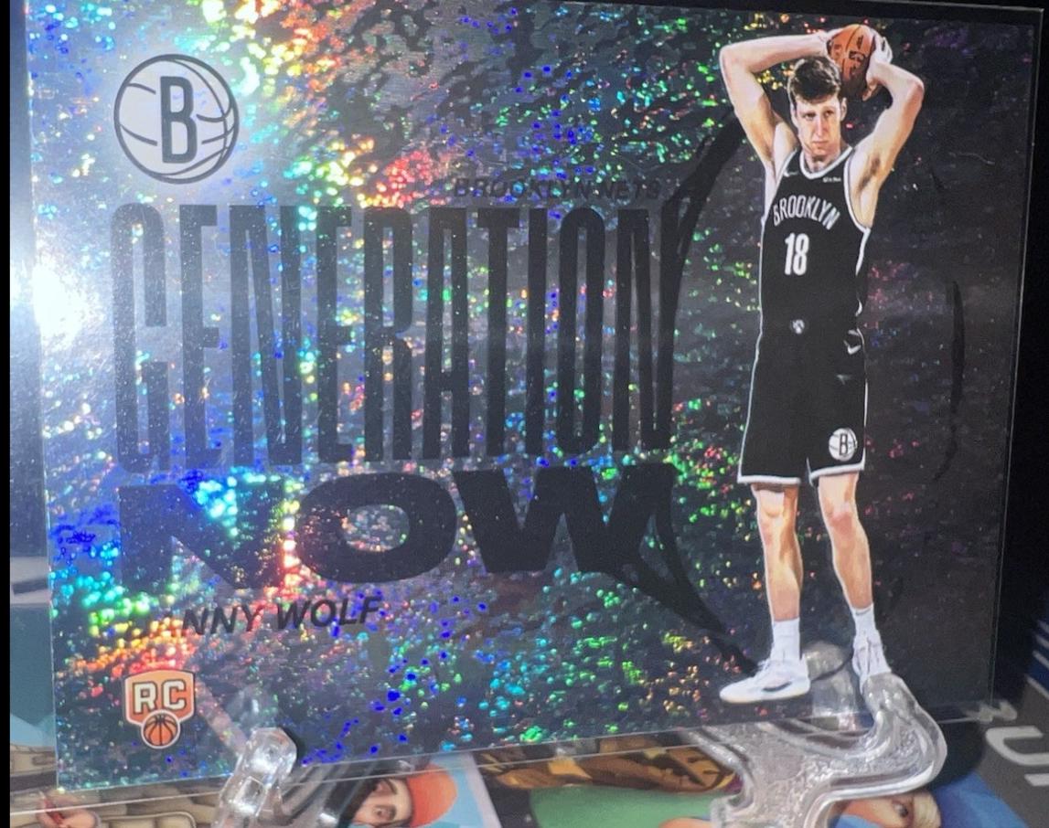 2025 Topps Generation Now Danny Wolf [Holo Foil] #GN-27 card