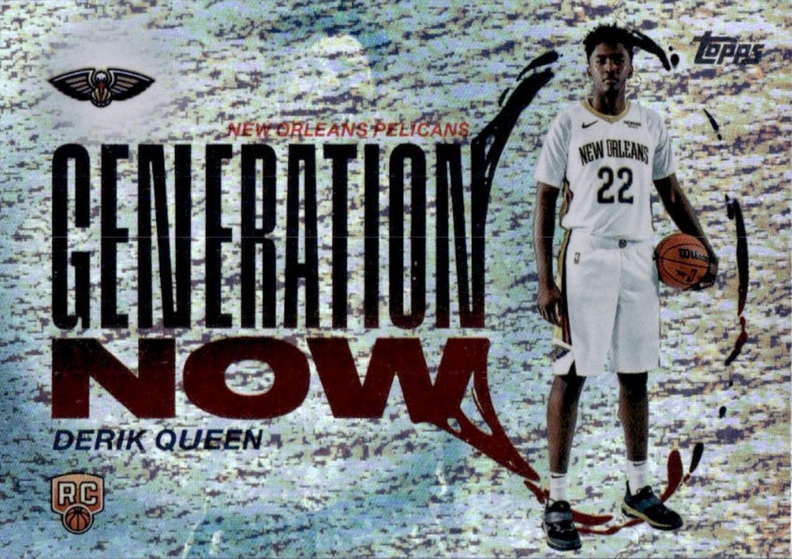 2025 Topps Generation Now Derik Queen [Holo Foil] #GN-13 card
