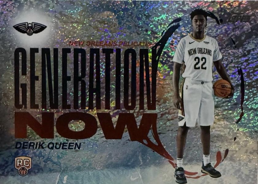 2025 Topps Generation Now Derik Queen [Sandglitter] #GN-13 card