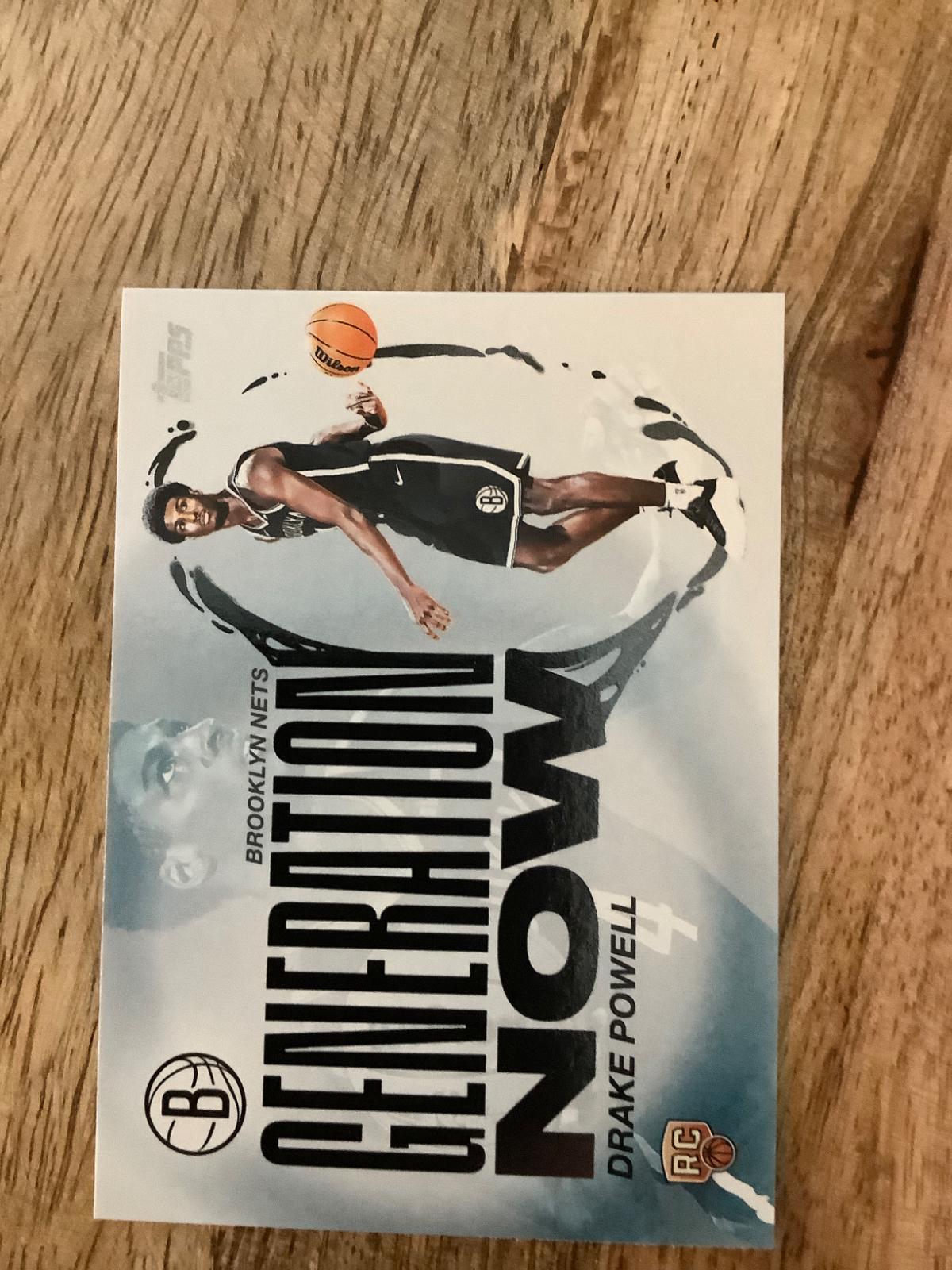2025 Topps Generation Now Drake Powell #GN-22 card