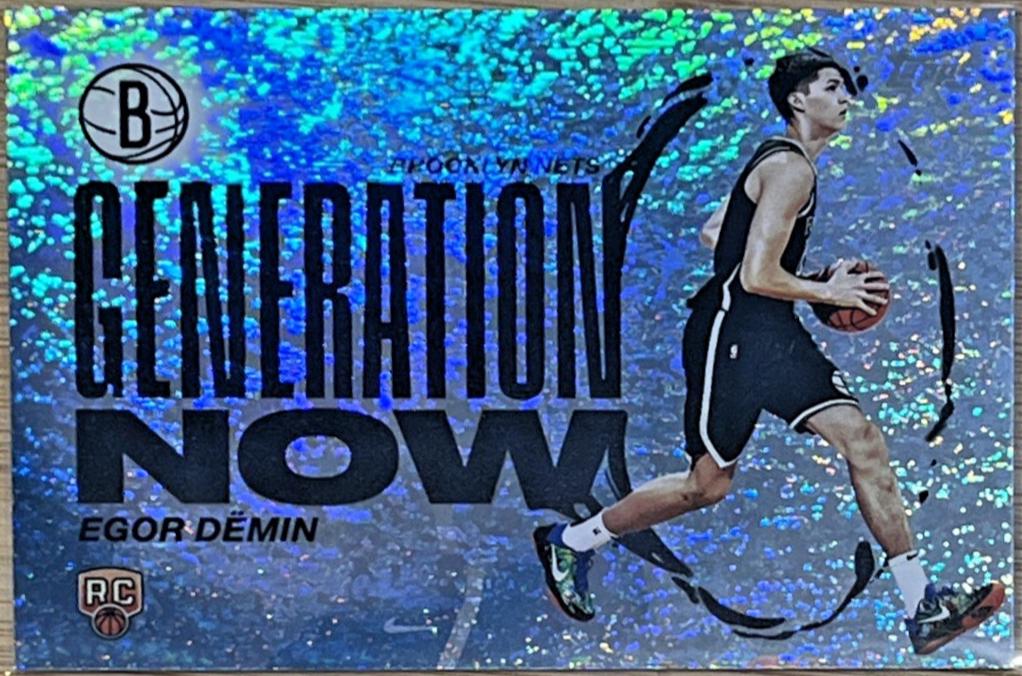 2025 Topps Generation Now Egor Demin [Holo Foil] #GN-8 card