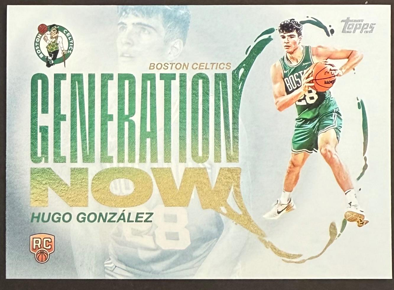 2025 Topps Generation Now Hugo Gonzalez #GN-28 card