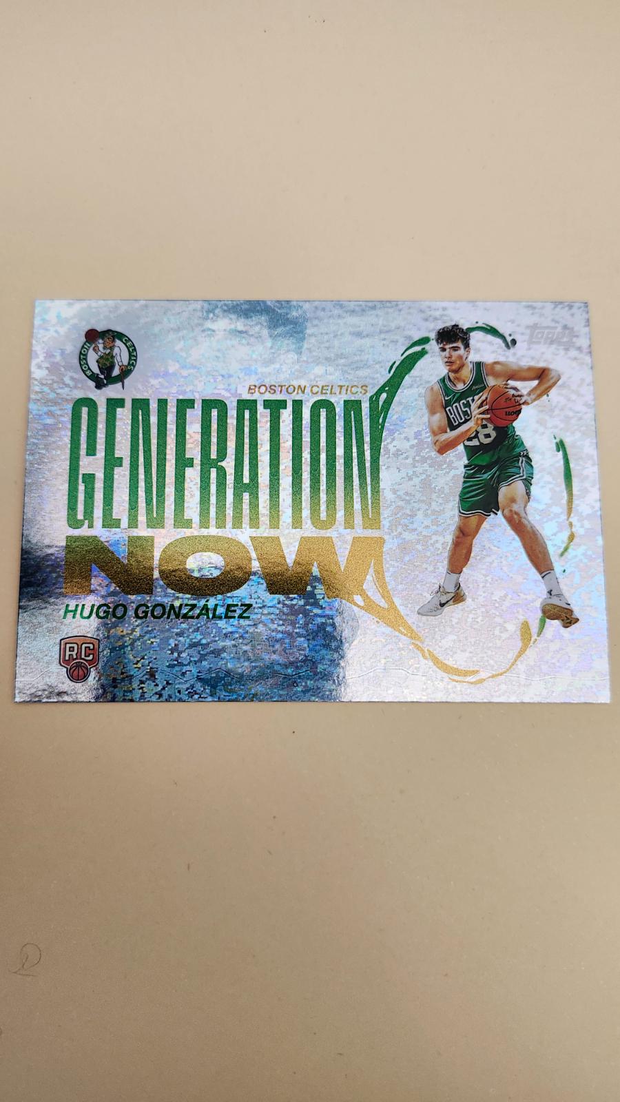 2025 Topps Generation Now Hugo Gonzalez [Holo Foil] #GN-28 card