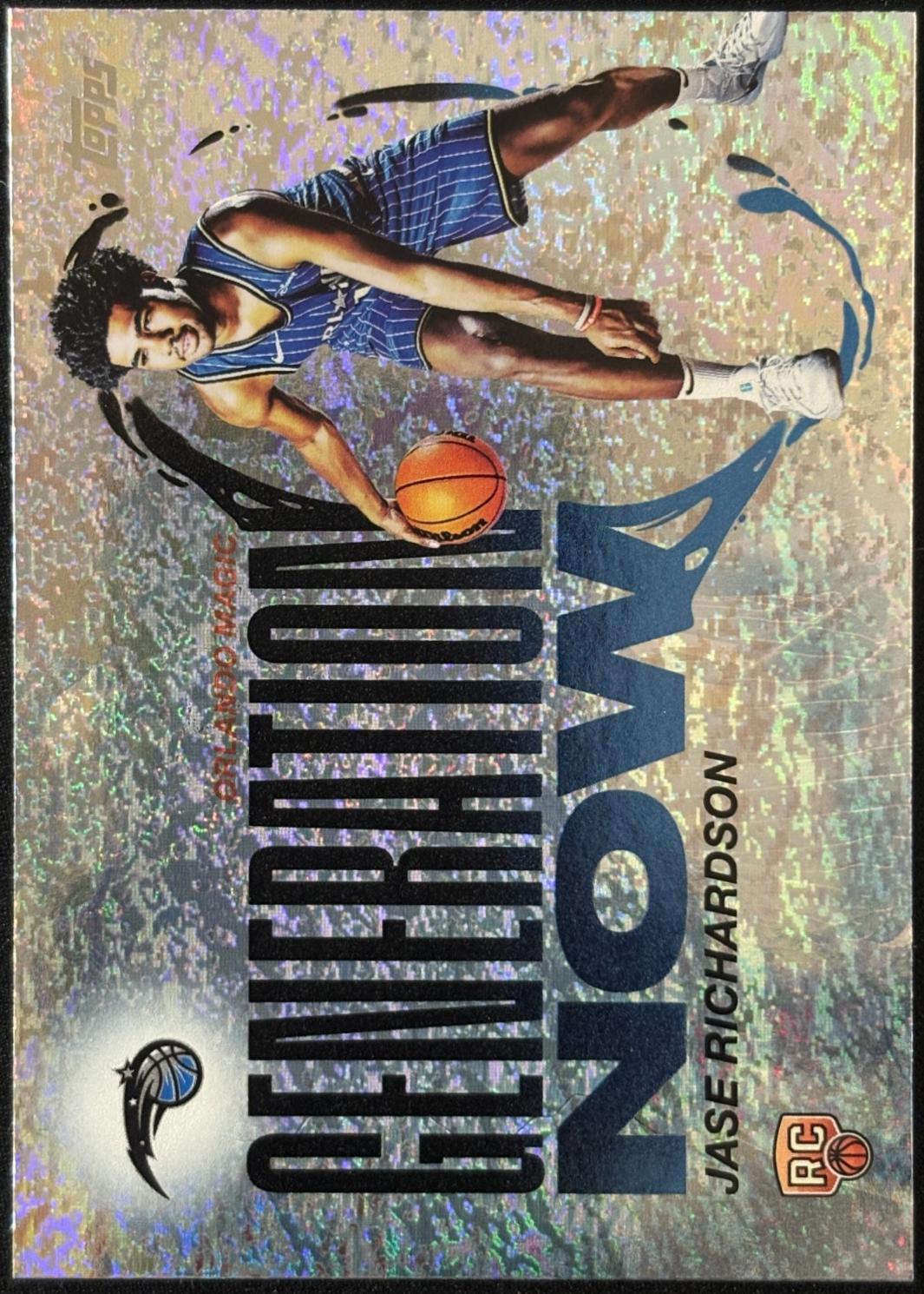 2025 Topps Generation Now Jase Richardson [Holo Foil] #GN-25 card