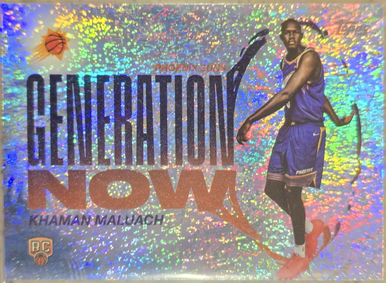 2025 Topps Generation Now Khaman Maluach [Holo Foil] #GN-10 card
