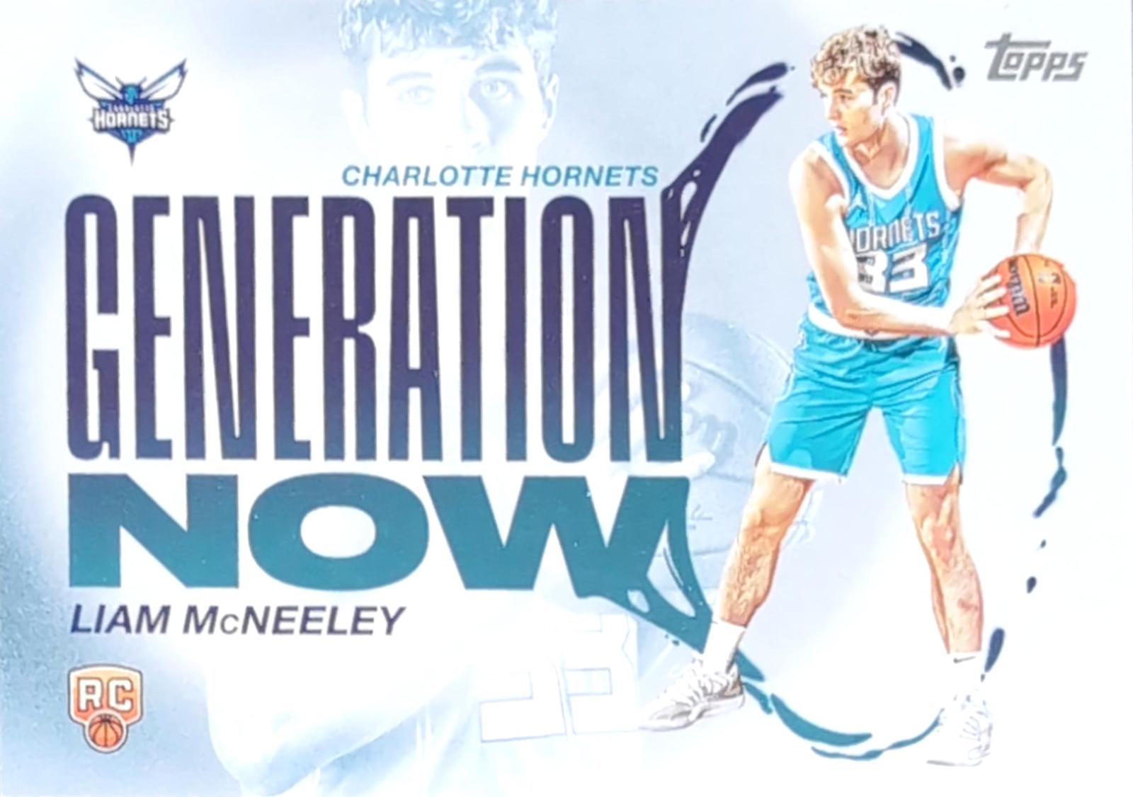 2025 Topps Generation Now Liam McNeeley #GN-29 card
