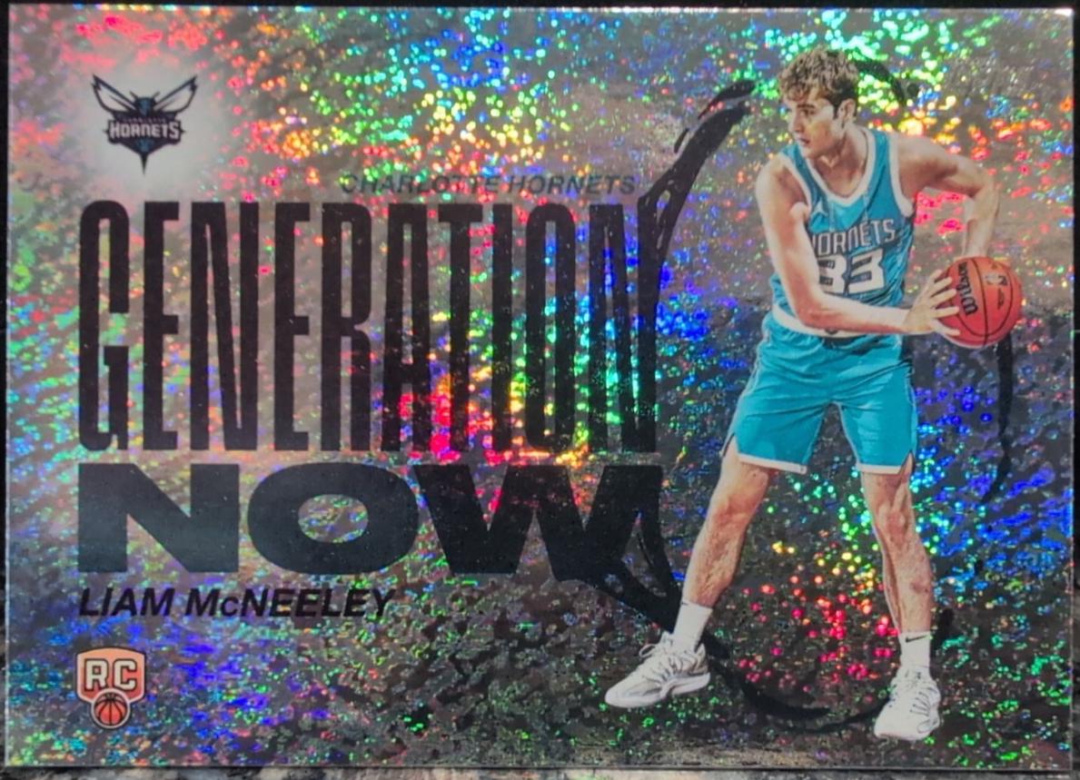 2025 Topps Generation Now Liam McNeeley [Holo Foil] #GN-29 card