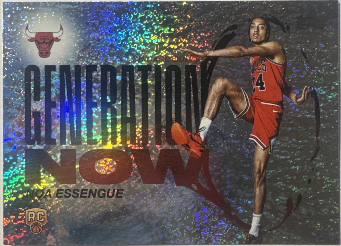 2025 Topps Generation Now Noa Essengue [Holo Foil] #GN-12 card