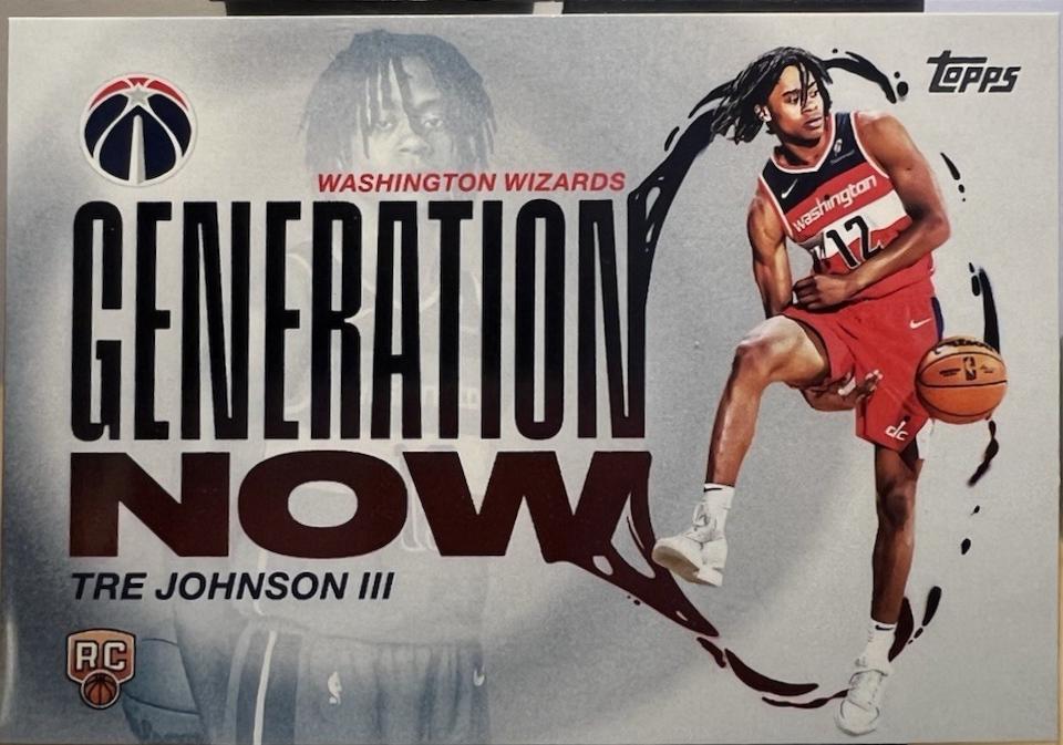 2025 Topps Generation Now Tre Johnson III #GN-6 card