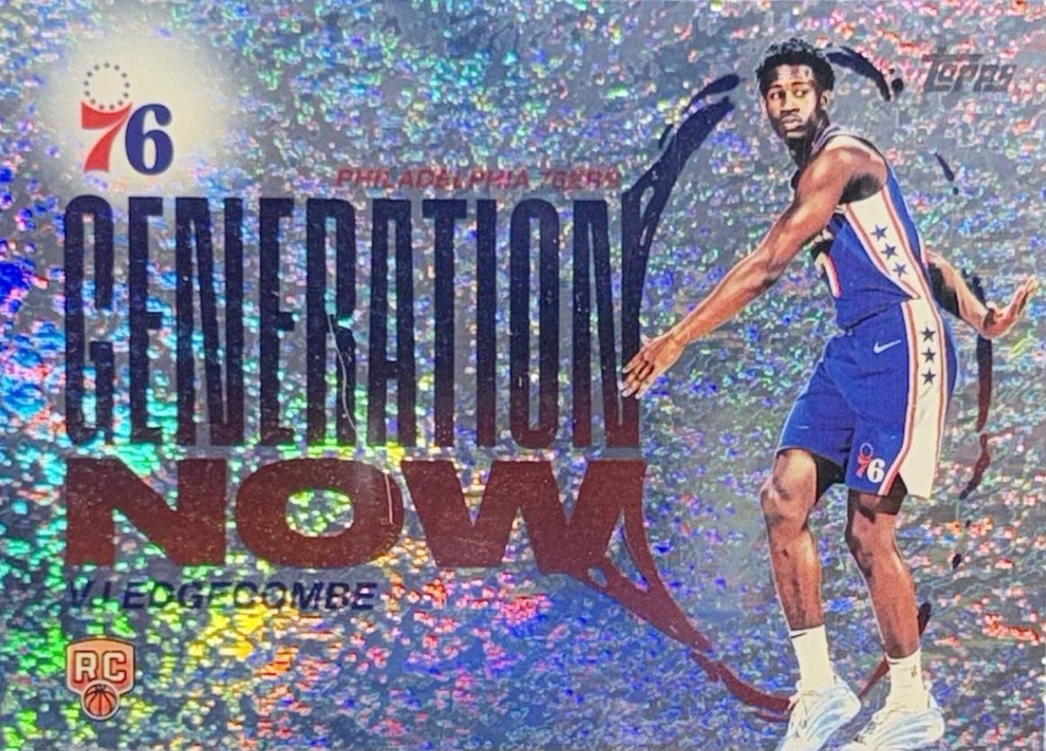2025 Topps Generation Now VJ Edgecombe [Holo Foil] #GN-3 card