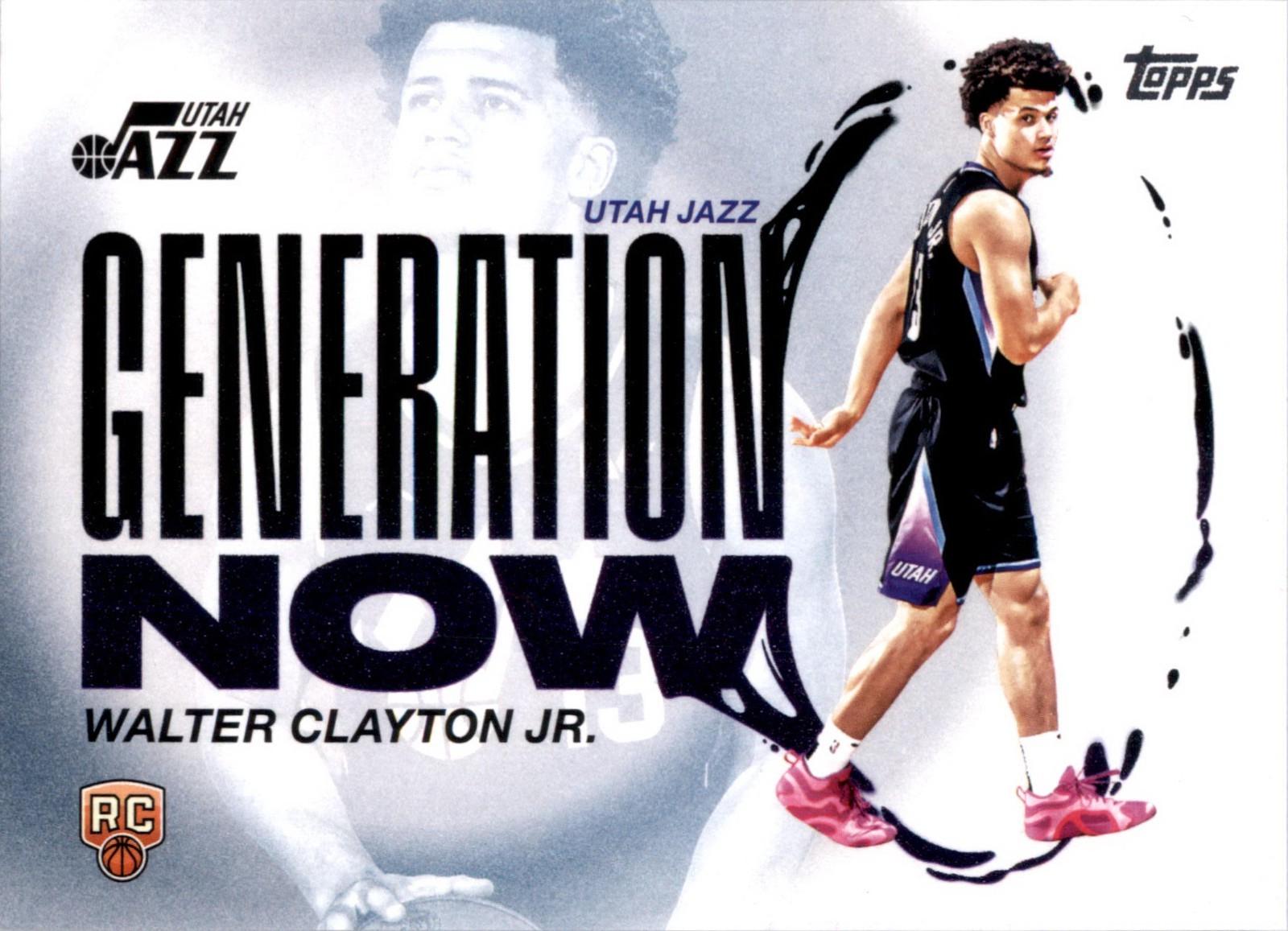 2025 Topps Generation Now Walter Clayton Jr. #GN-18 card