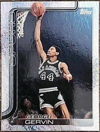 2025 Topps George Gervin [Holo Foil] #265 card