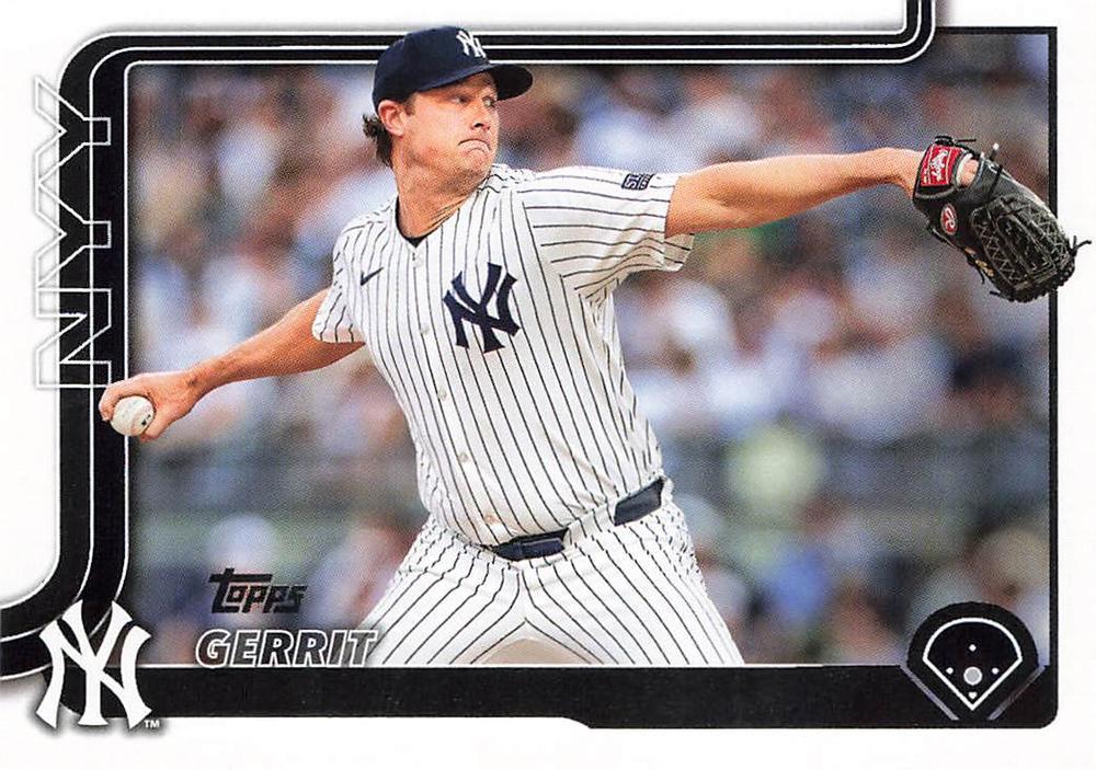 2025 Topps Gerrit Cole #187 card
