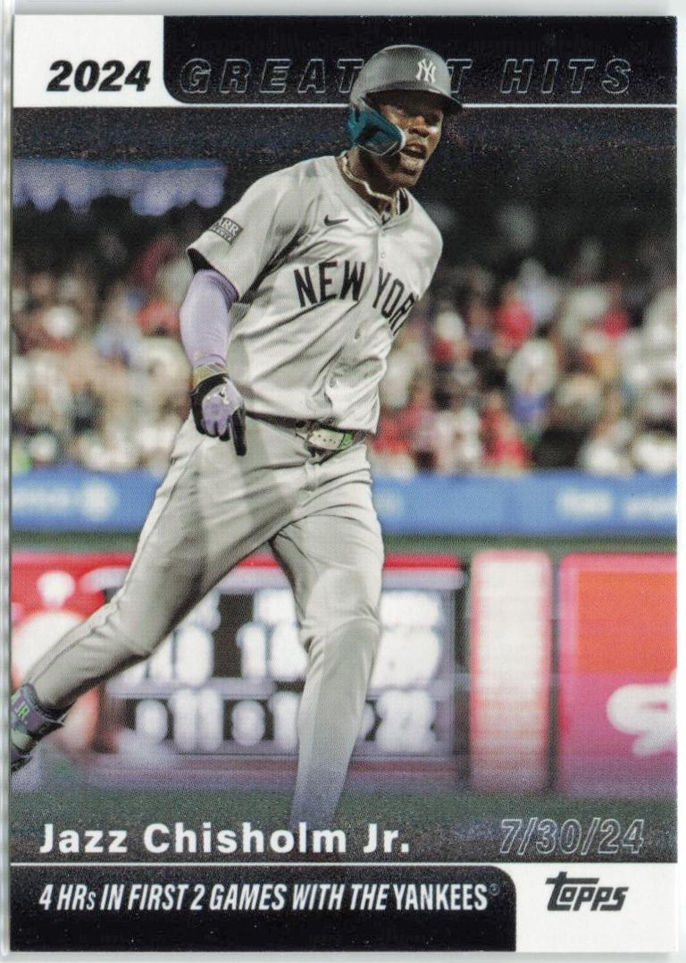 2025 Topps Greatest Hits Jazz Chisholm Jr. #GH-14 card