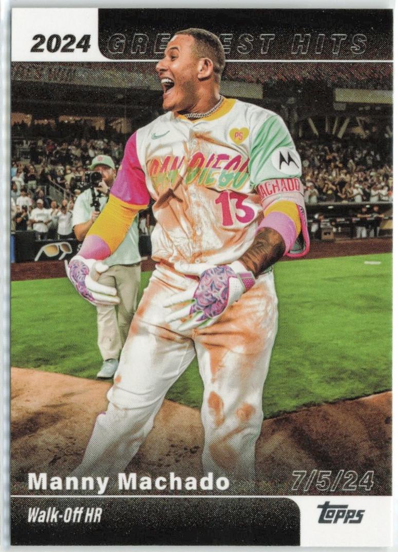 2025 Topps Greatest Hits Manny Machado #GH-17 card