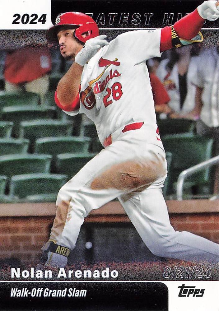 2025 Topps Greatest Hits Nolan Arenado #GH-5 card