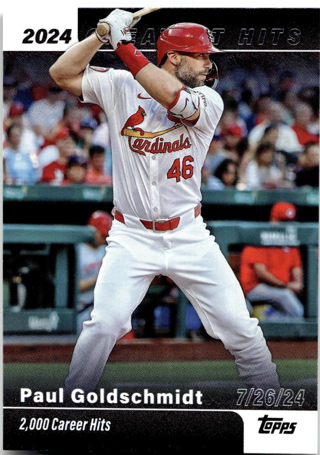 2025 Topps Greatest Hits Paul Goldschmidt #GH-21 card