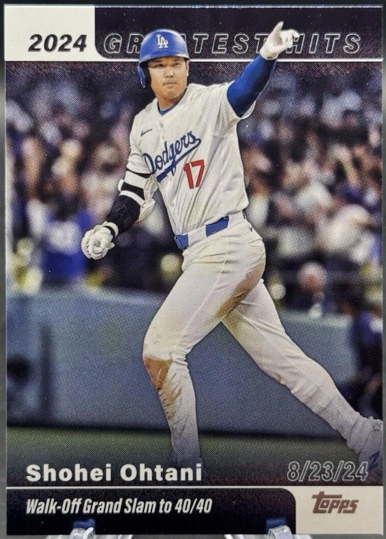 2025 Topps Greatest Hits Shohei Ohtani [Blue Foil] #GH-23 card