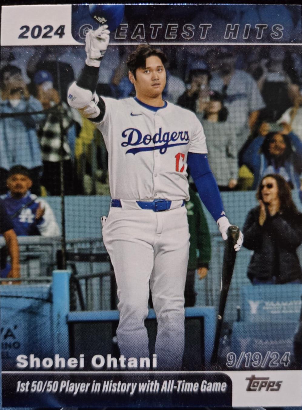 2025 Topps Greatest Hits Shohei Ohtani [Gold Foil] #GH-25 card