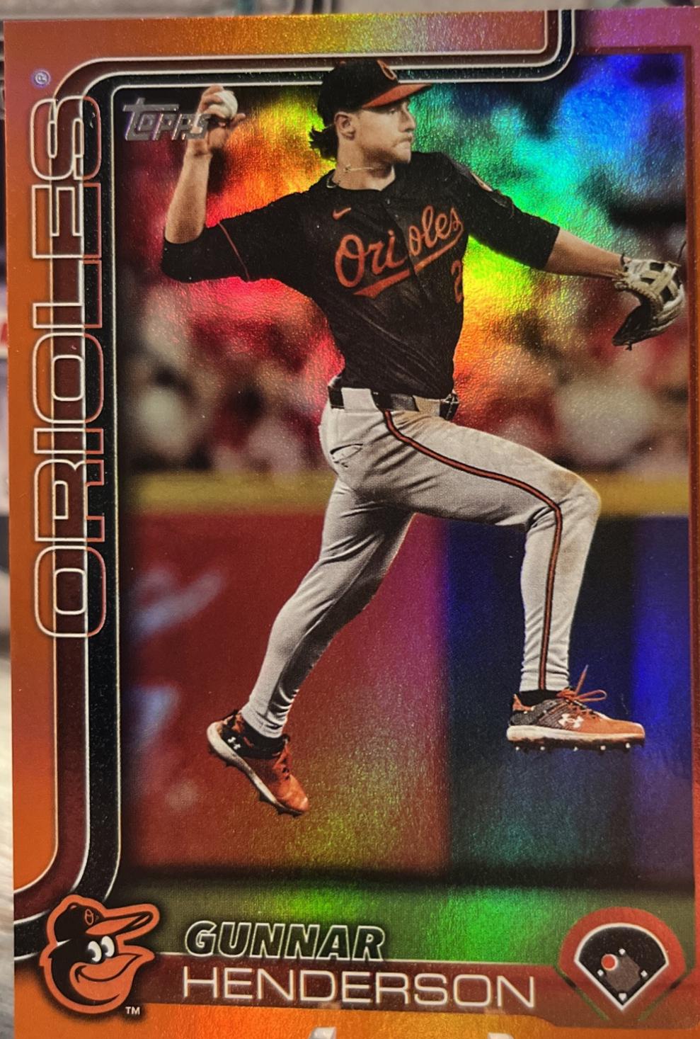 2025 Topps Gunnar Henderson [Team Color] #65 card