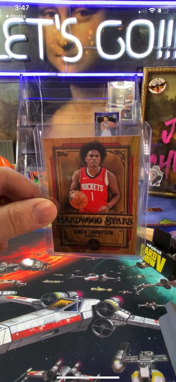 2025 Topps Hardwood Stars Amen Thompson #HS-7 card