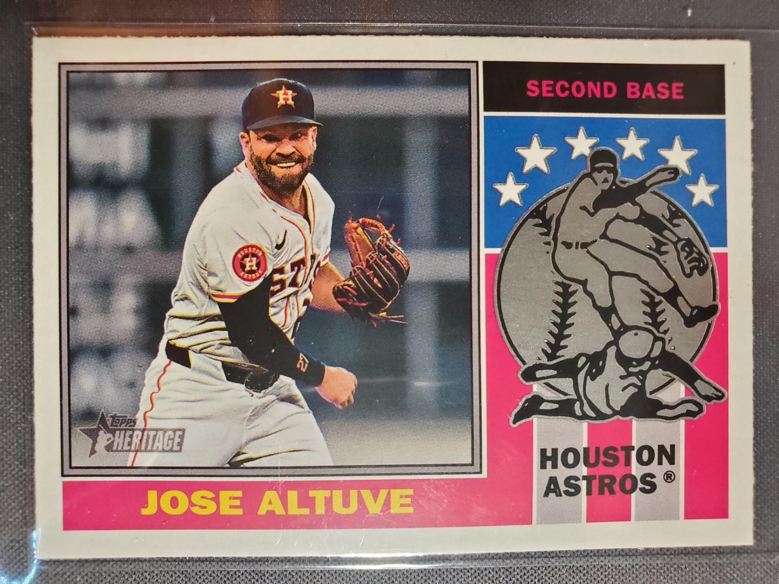 2025 Topps Heritage 1976 Player Icon Jose Altuve #76PI-4 card