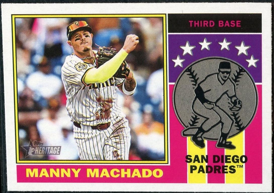 2025 Topps Heritage 1976 Player Icon Manny Machado #76PI-7 card