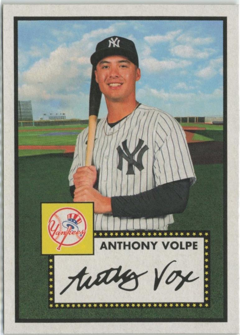 2025 Topps Heritage 25th Anniversary Anthony Volpe #H25-1 card
