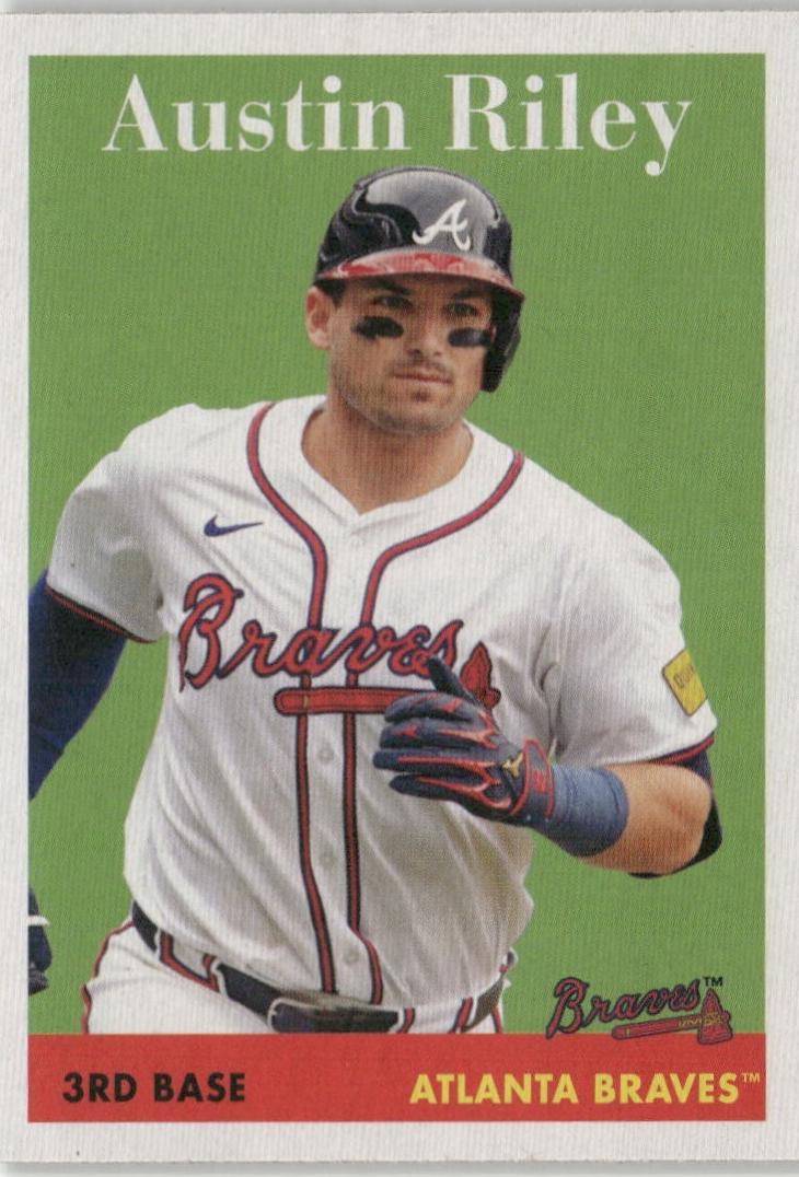 2025 Topps Heritage 25th Anniversary Austin Riley #H25-7 card