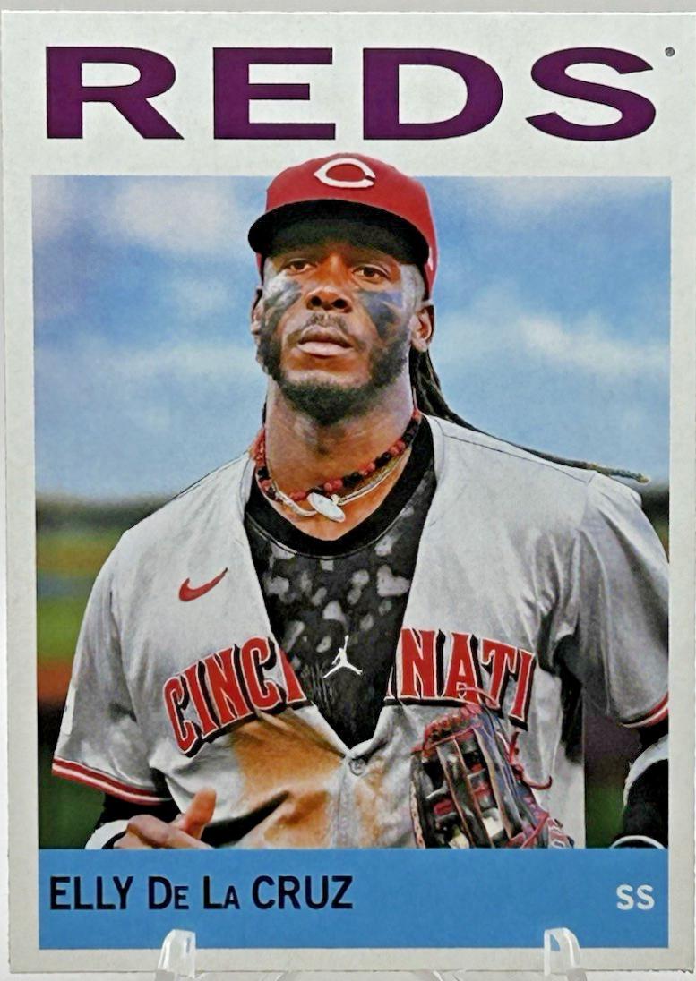 2025 Topps Heritage 25th Anniversary Elly De La Cruz #H25-13 card