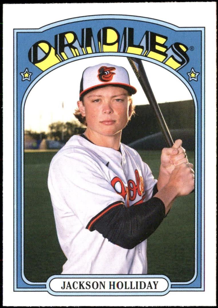 2025 Topps Heritage 25th Anniversary Jackson Holliday #H25-21 card