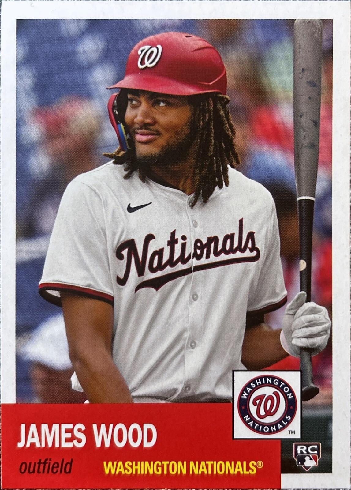 2025 Topps Heritage 25th Anniversary James Wood #H25-2 card