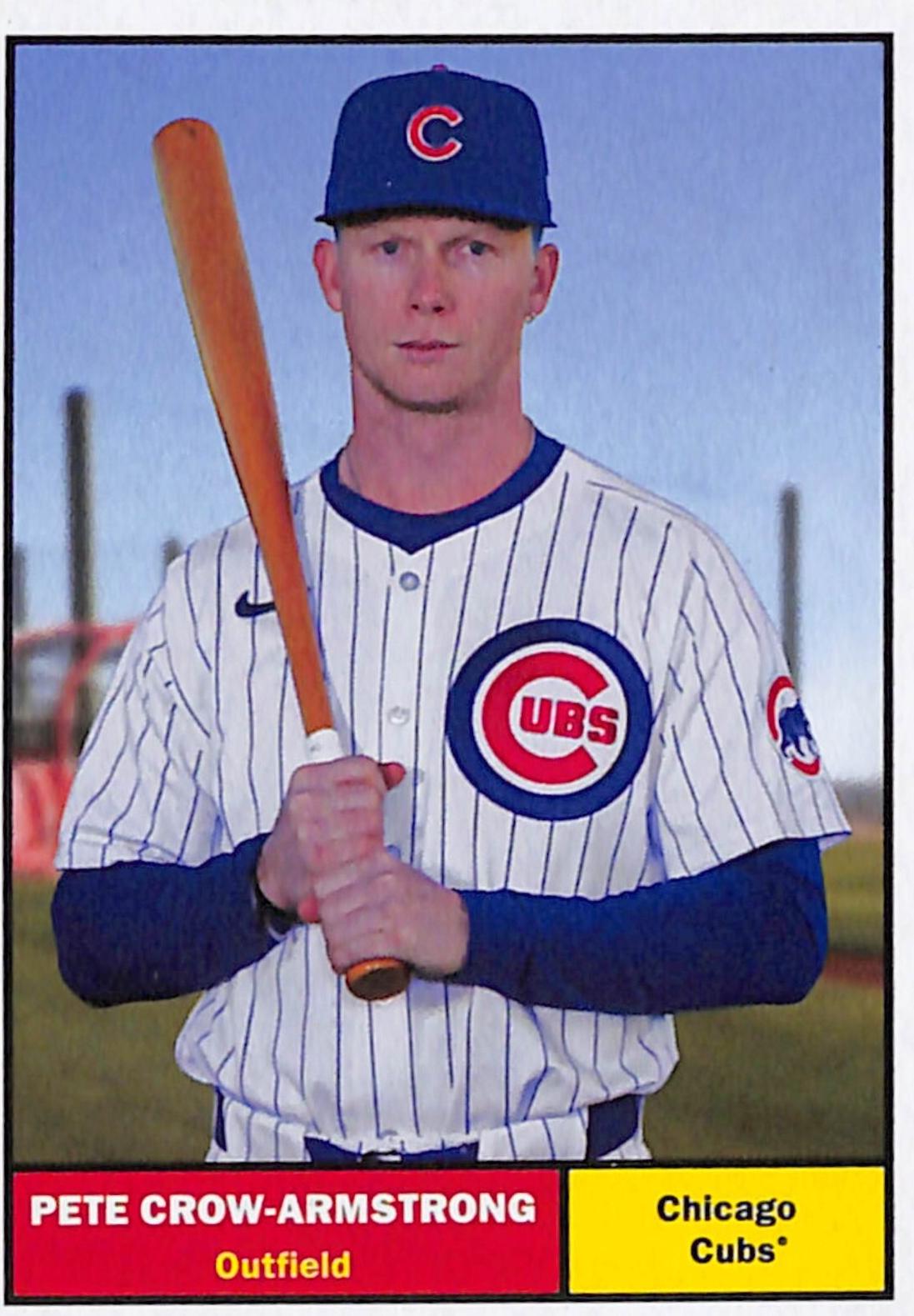 2025 Topps Heritage 25th Anniversary Pete Crow-armstrong #H25-10 card