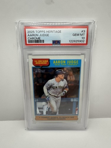 2025 Topps Heritage Aaron Judge #3 card