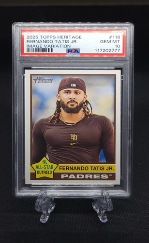 2025 Topps Heritage Fernando Tatis Jr. [Image Variation] #118 card