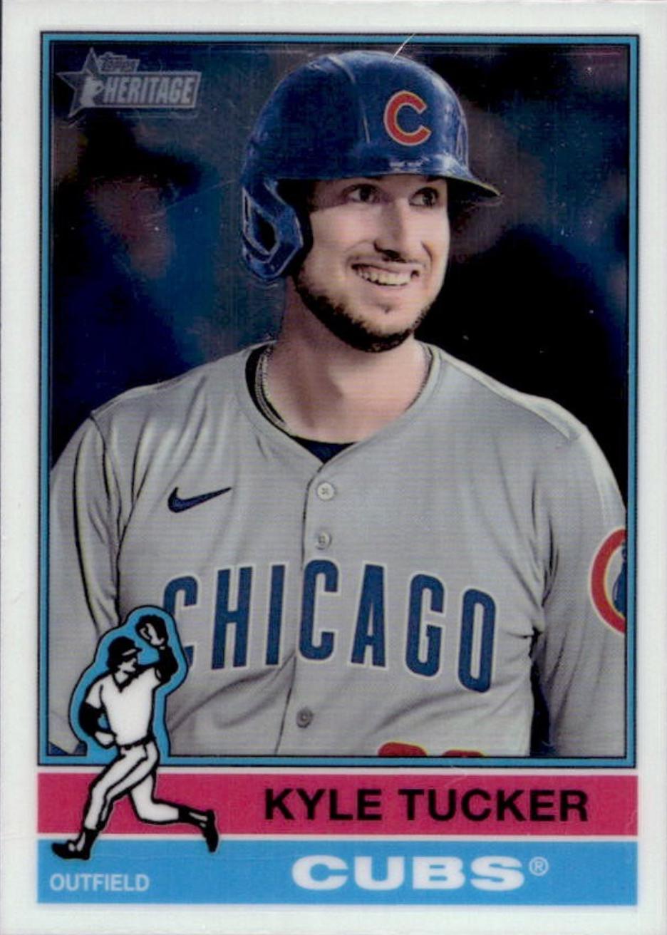 2025 Topps Heritage Kyle Tucker [Chrome Variation] #227 card