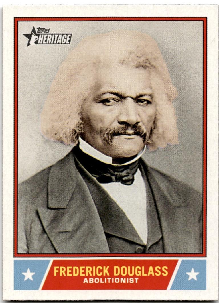 2025 Topps Heritage Notable American Frederick Douglass #NS-29 card