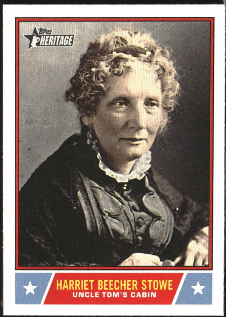 2025 Topps Heritage Notable American Harriet Beecher Stowe #NS-95 card