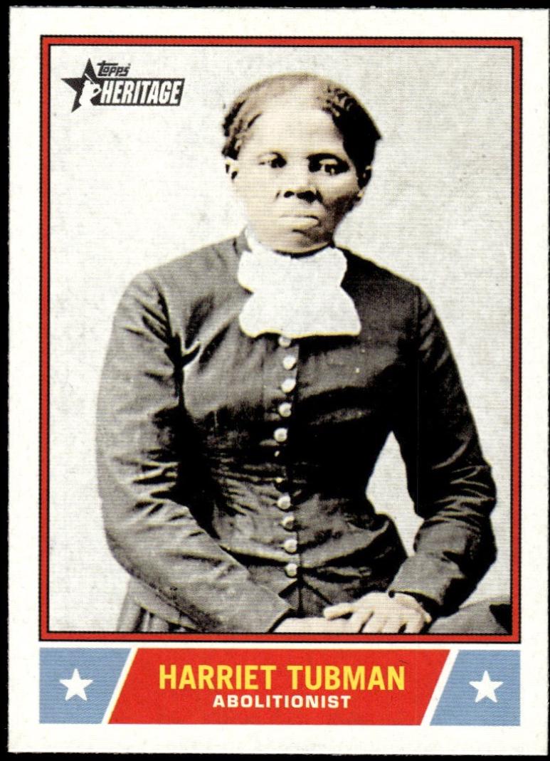 2025 Topps Heritage Notable American Harriet Tubman #NS-24 card